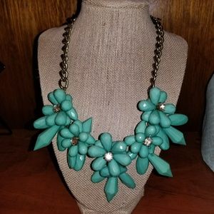 Chunky turquoise necklace